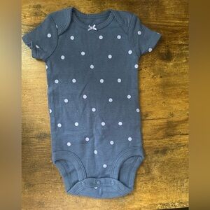 Polka Dot Baby One Piece